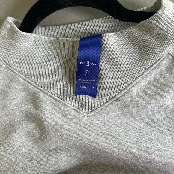 Kit and Ace Mock Neck Sweatshirt - grey - Picture 4 of 9